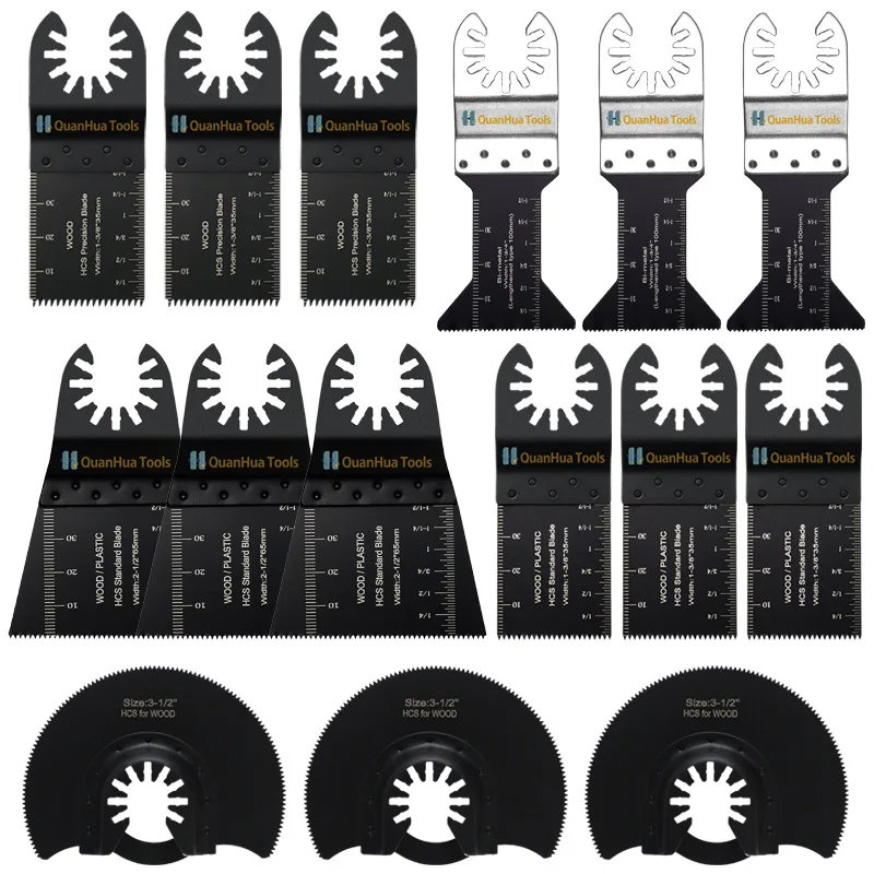 Bimetal Oscillating Multi Tool Saw Blades For Plastic,Wood,Soft Metal