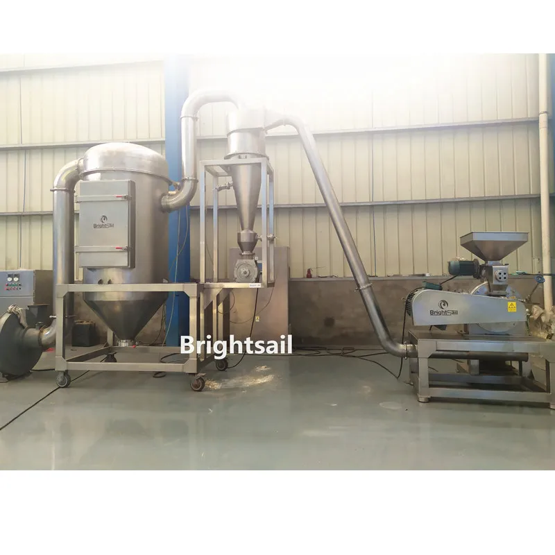 Chocolate Sugar Coffee Cocoa Beans Pin Mill Grinding Machine