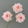 3 diamond roses-pink