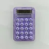 Emballage violet-opp de coque de couleur