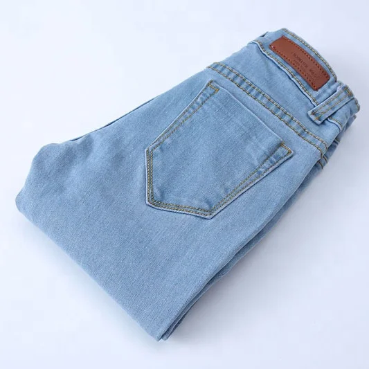 Новинка 2019, модные джинсы для мальчиков, повседневные стильные джинсы для малышей, высококачественные потертые джинсы для маленьких мальчиков