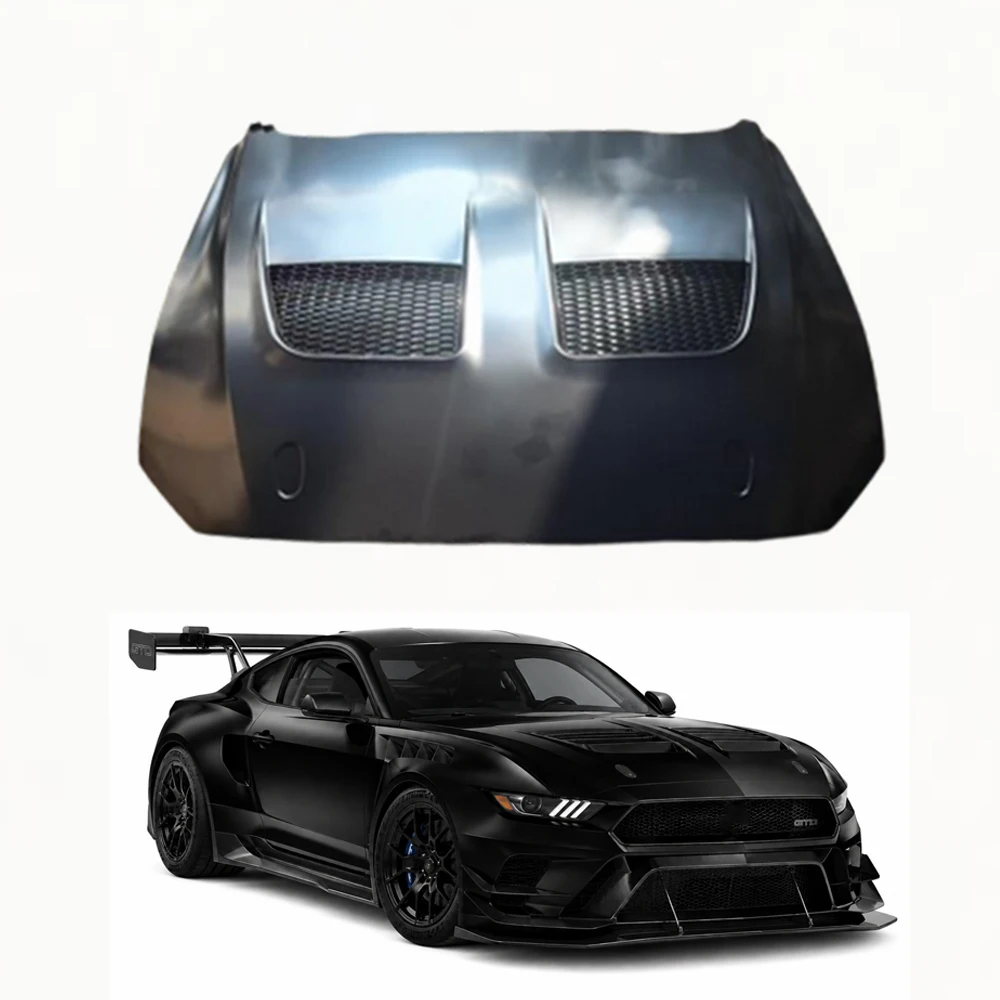 Hood for Ford Mustang GTD 2018-2022 OEM Style Engine Hood Auto Body Parts Durable Direct Replacement Premium Quality