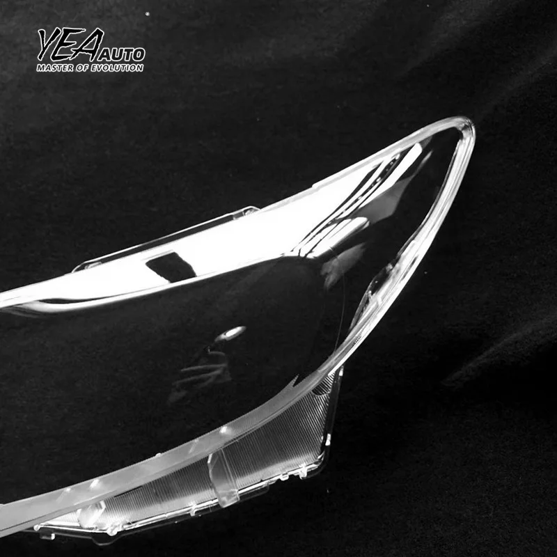 product yea auto car headlight cover lens glass for toyota previa estima 2009   2015 lens cover pc lampshade clear shell-35