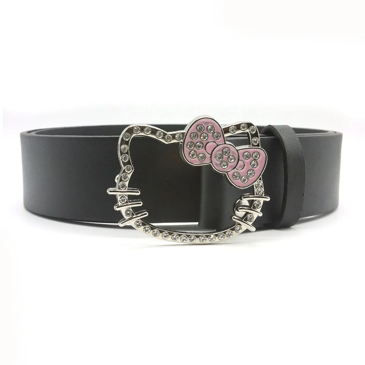 Cute Cat Buckle PU Leather Belt for Girls| Alibaba.com display picture 3