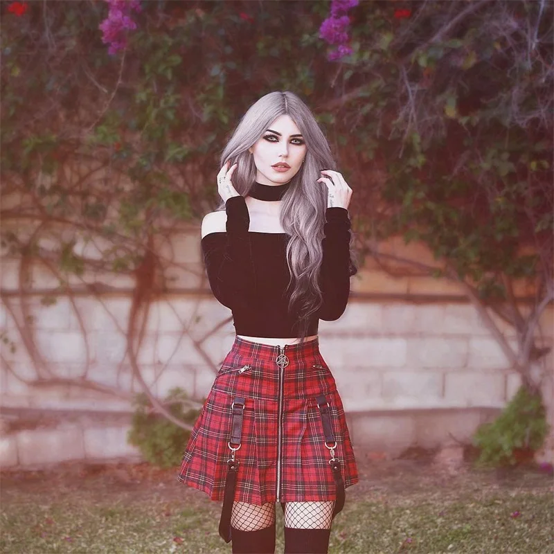 punk rock skirt