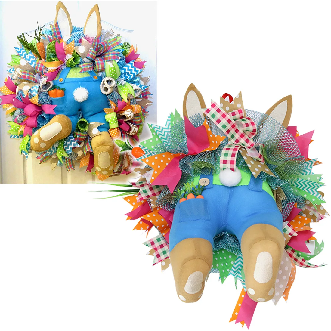 Nx 2024 Easter Wreath Signs Cute Plush Bunny Toy High Quality Diverse   H4f6dde930a0d4fbeaacb75e5abbbbe1dZ 