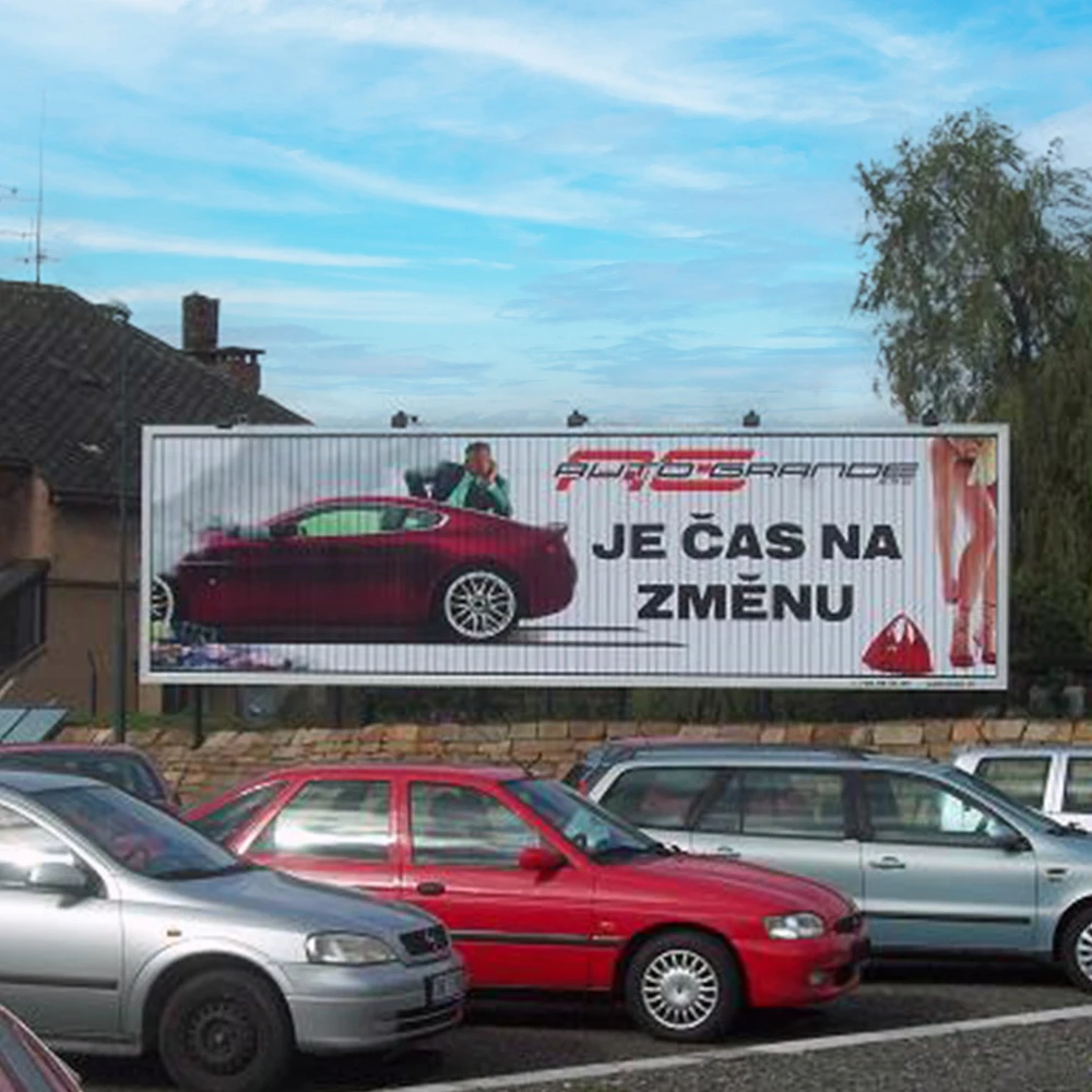 Outdoor High Quality Trivision Billboard Motor Digital Scrolling ...