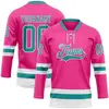 Pinkteal Green White
