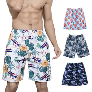 Custom logo Designer Male Swimwear Swim Shorts Beach Trousers Quick Dry Swimming Trunks for Mens