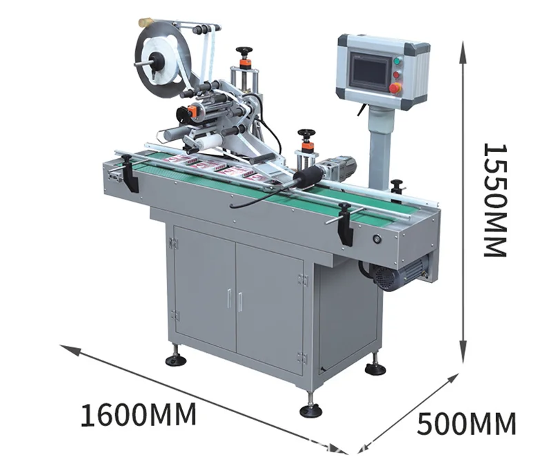 Automatic Box Carton Pouch Bag Flat Labeling Machine /automatic Top ...