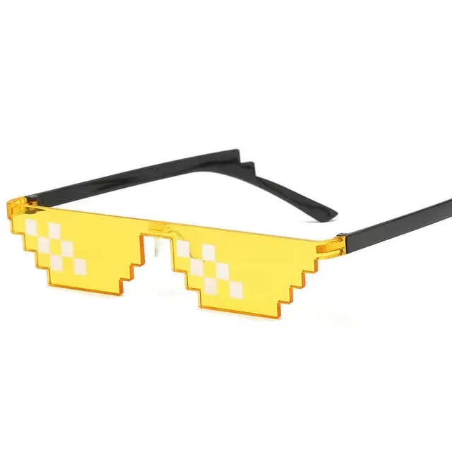 ⭐︎未開封⭐︎Tostalgic sunglasses Deal with It Glasses 8 Bits Mosaic Pixel Sunglasses Men