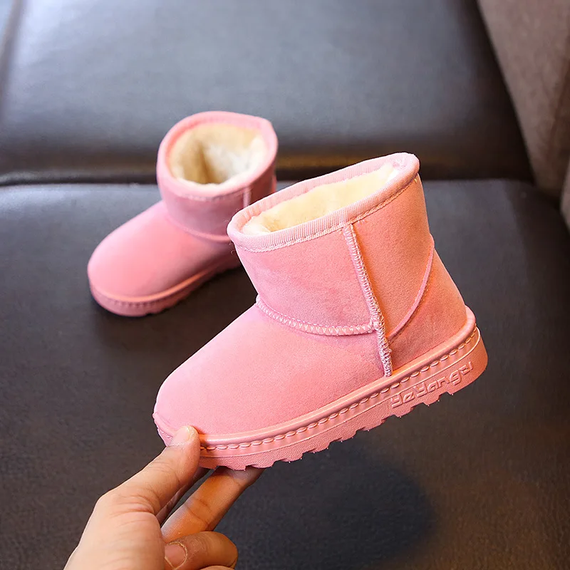 New Kids Fashion Warm selling Slip Resistant Cold Weather Shoes Kids Wholesale Snow Boot