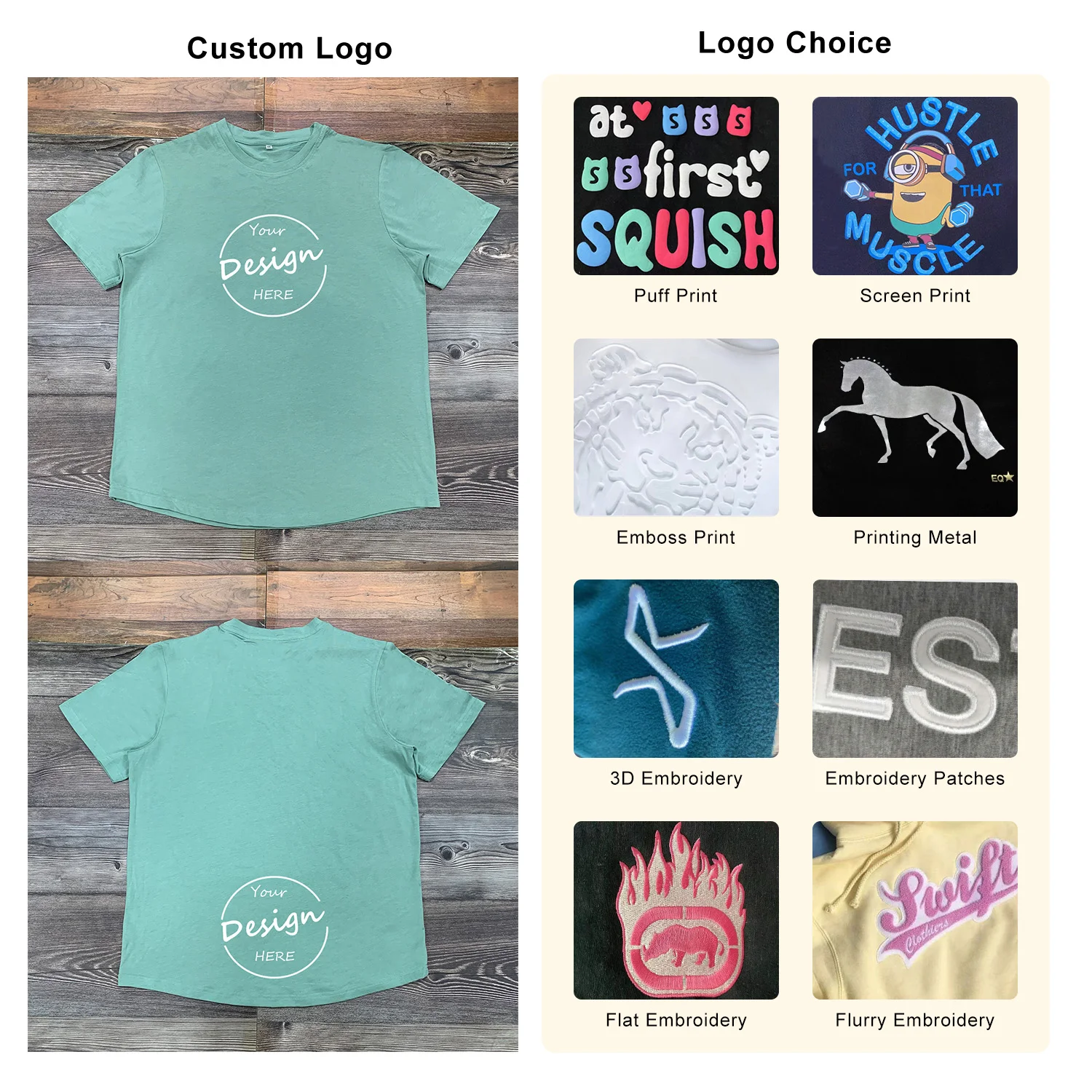 Men’s Curved Hem Cotton T Shirts High Quality Oversized Casual Streetwear Fashion Clothing for Gym to Street Style Comfort Wear