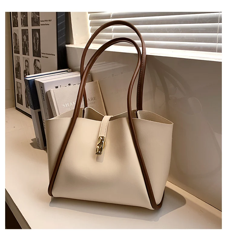 Large Leather Tote Bags Women, Women's Pu Leather Tote Bag