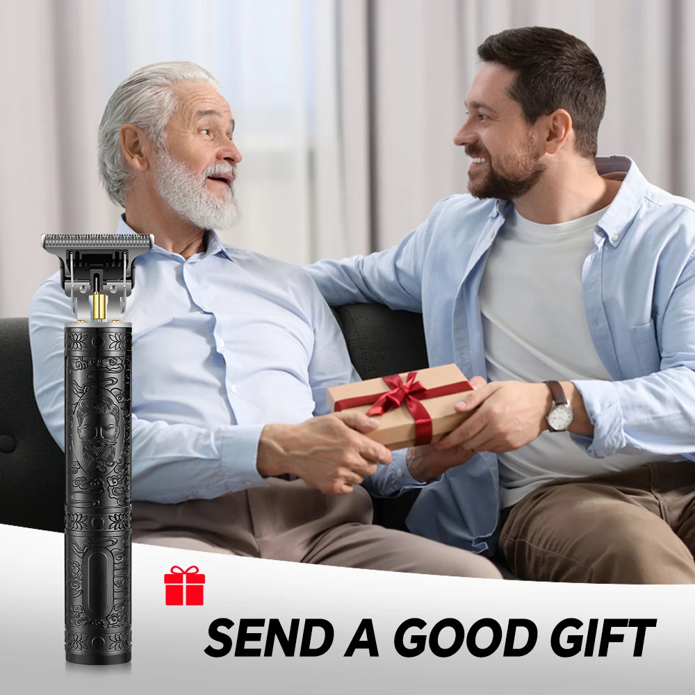 Professional Rechargeable USB Electric Hair Trimmer for Clipper for Men Stainless Steel Blade for Home Hotel Outdoor and RV Use details