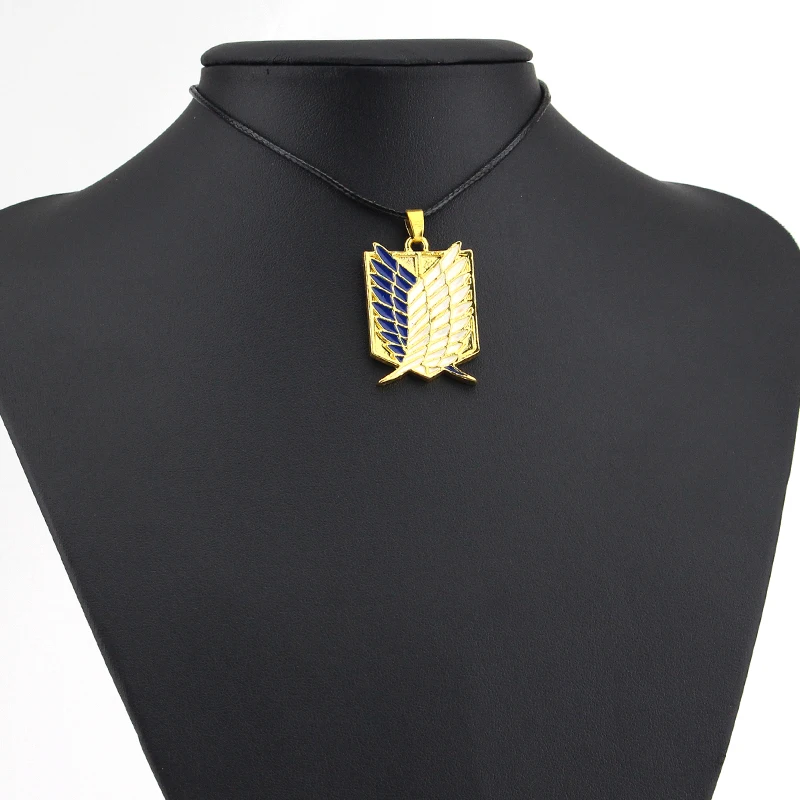 PENDENTIF COLLIER PORTE-CLÉS en alliage Attack on Titan Scout Regiment