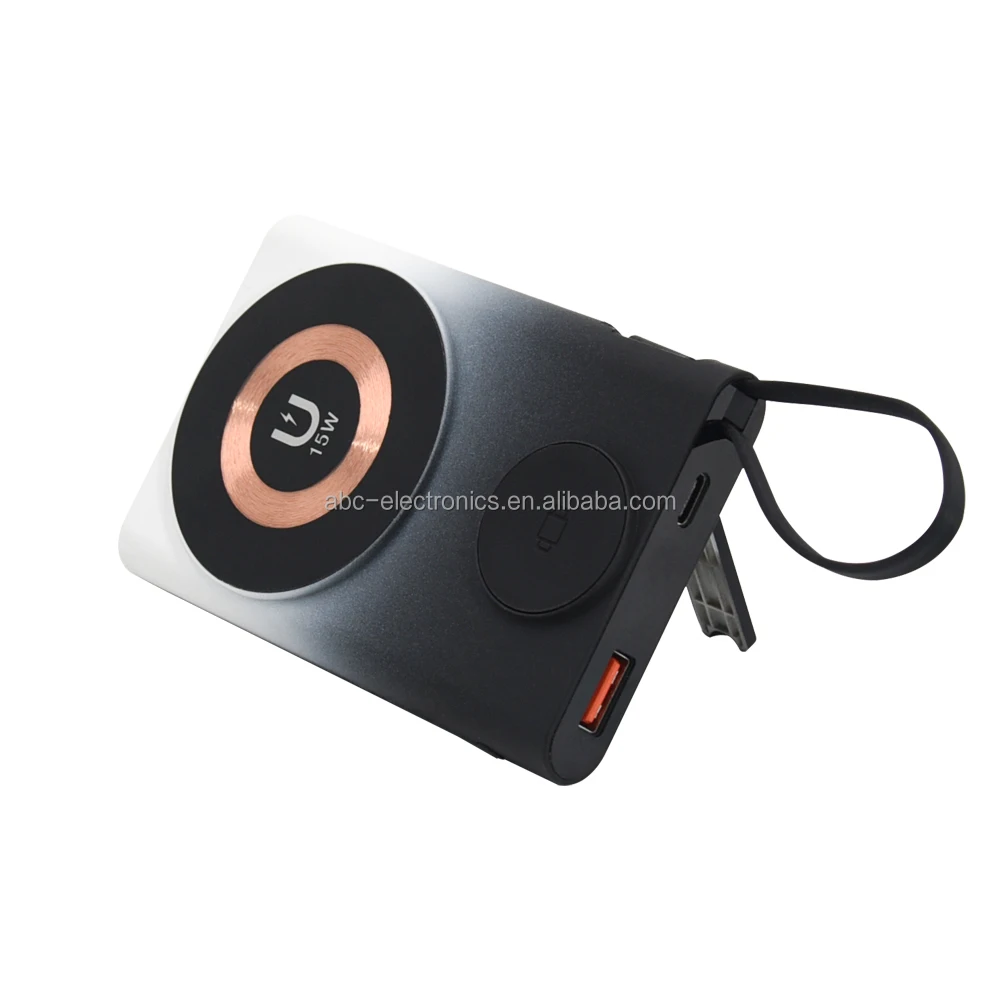 3 In 1 Wireless Charger Powerbank For Iphone/i Watch 10000mah