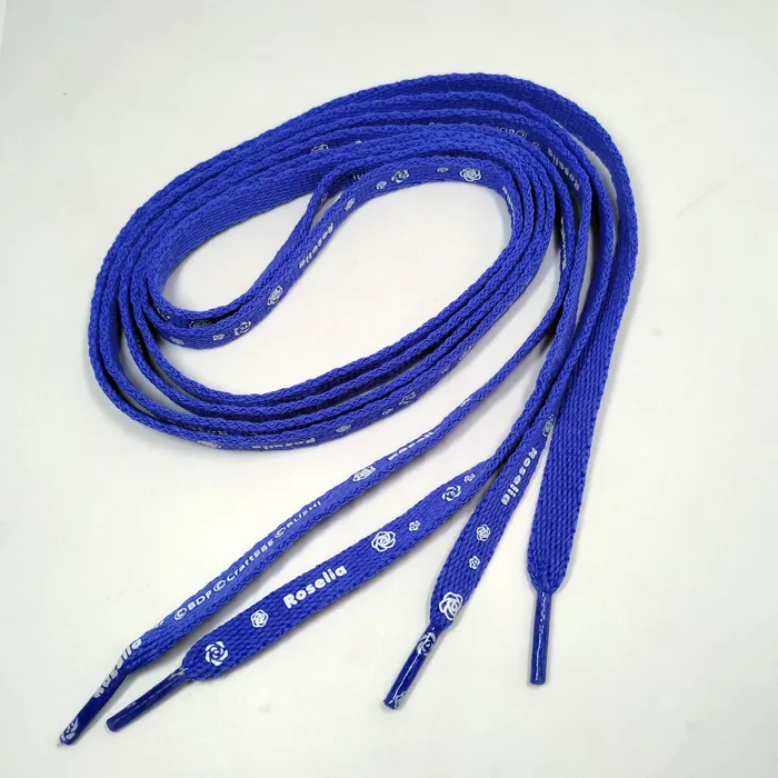 Lacets Plats Imprimés Colorés Et Fun Pour Tes Baskets - 1 Paire - Motifs Tendance Et Coloris Variés