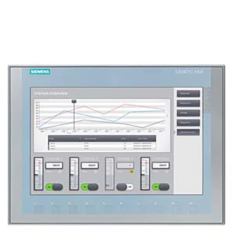 6AV2123-2MB03-0AX0 SIMATIC HMI, KTP1200 พื้นฐาน, แผงพื้นฐาน, การใช้งานปุ่ม / สัมผัส, 12