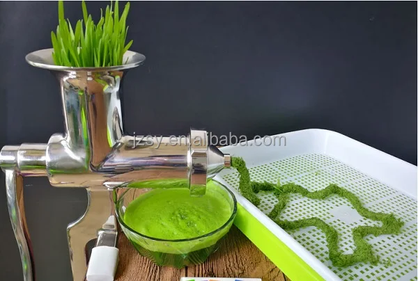 Wheatgrass Juicer Machine Slow Juicer Stainless Steel Lexen Manual