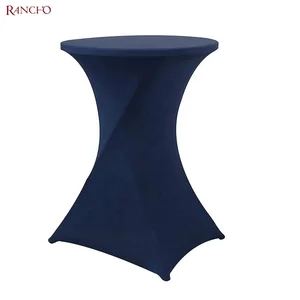 Spandex Bar Table Covers High Bar Cocktail Table Cloth for Wedding