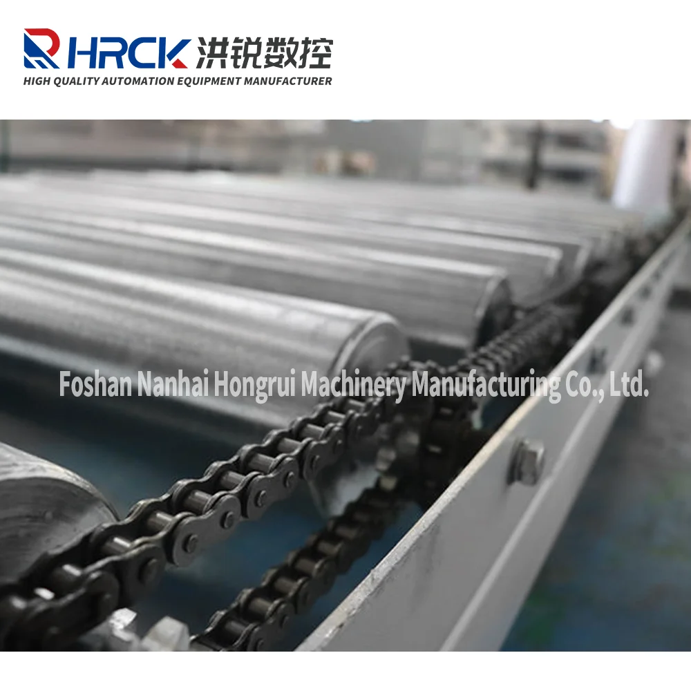 Factory customized fully automatic roller type heavy-duty power ground roller conveyor