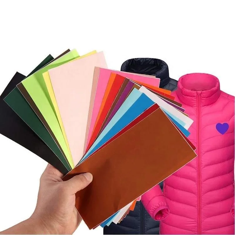 2Pcs Multi-color self-adhesive down jacket patch patch Down jacket cloth  stickers