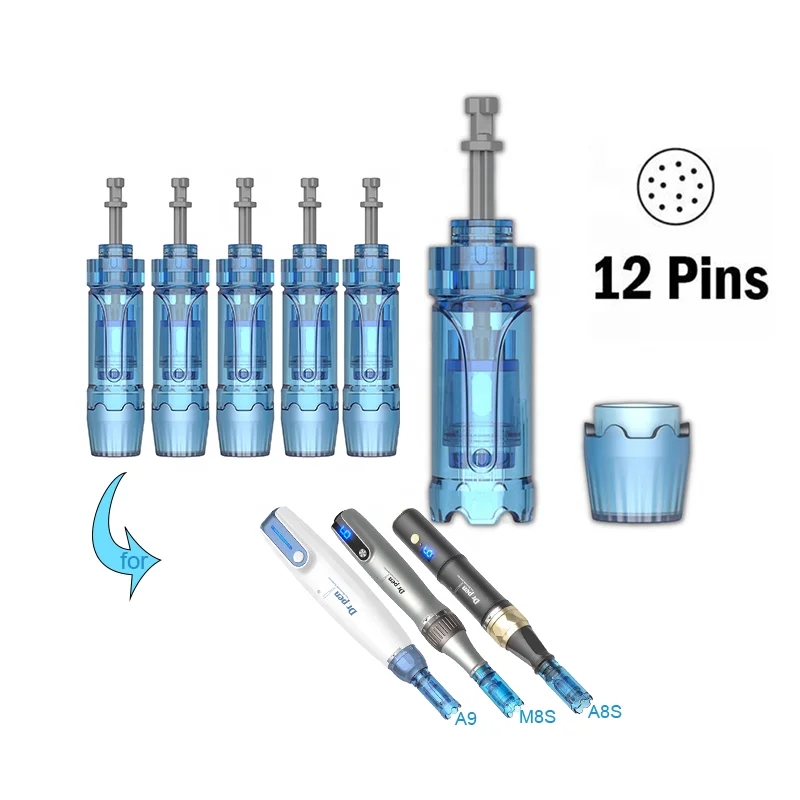 Replacement Cartridges for Dr. Pen A9 / M8S / A8S Microneedling Pen 31 <h1 class="PDq2pG_selectionAnchorContainer" dir="auto" data-start="469" data-end="533" data-section-id="grsc1">Dr. Pen Replacement Microneedling Cartridge for A9 / M8S / A8S</h1> <h3 dir="auto" data-start="535" data-end="594" data-section-id="duayph">12 Pin, 18 Pin, 24 Pin, 36 Pin, 42 Pin, Nano-R & Nano-S</h3> <p dir="auto" data-start="596" data-end="818"><strong data-start="596" data-end="818">Professional replacement cartridges designed for compatible Dr. Pen microneedling devices, with seven cartridge configurations for different treatment areas, coverage requirements, and professional treatment protocols.</strong></p> Replacement Cartridges for Dr. Pen A9 / M8S / A8S Microneedling Pen