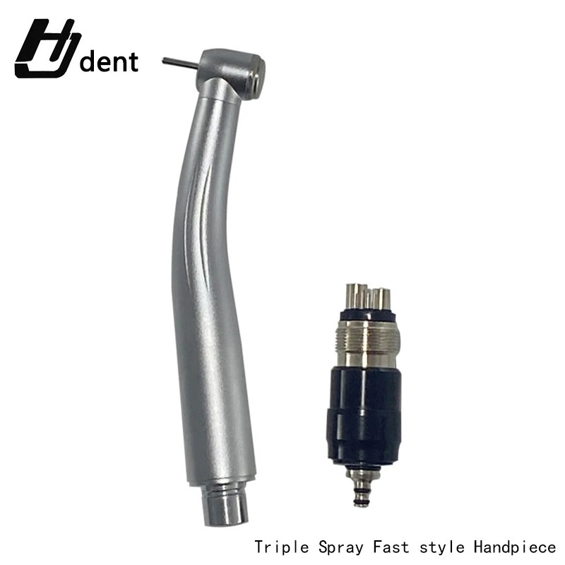 Triple Spray Dental High Speed Handpiece Push Button Dental Fast Type