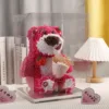 Fabric hydrangea strawberry bear