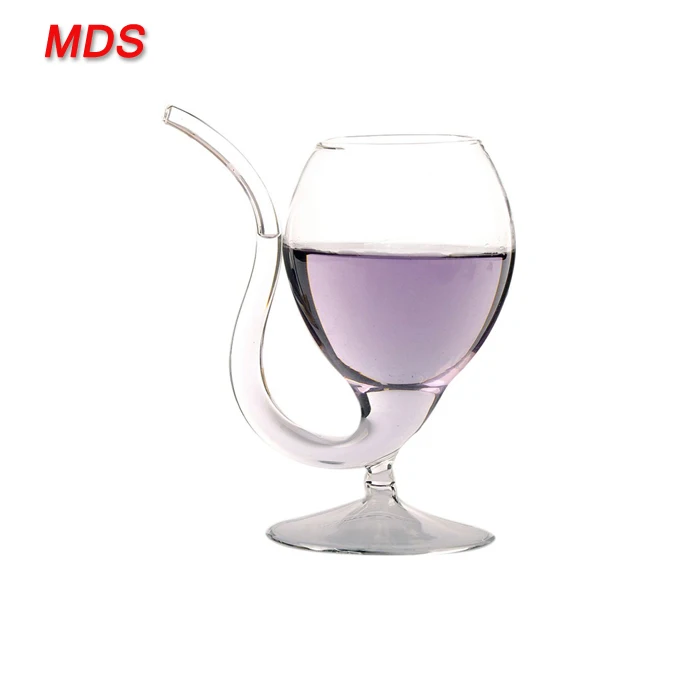 Transparent Creative Handmade Heart Shape Vampire Wine Glass glassware