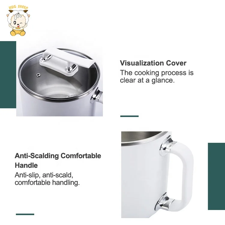 Steaming Pot 1.6L, Made of Food Grade Stainless Steel Material Directly Sold by the Manufacturer