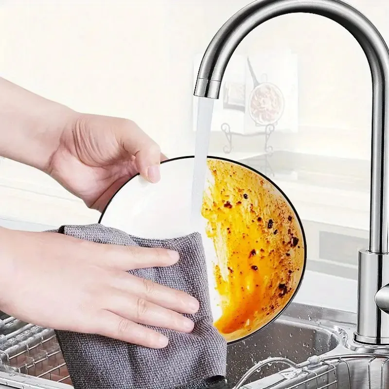 Best-selling Microfiber Multi-purpose Cleaning Cloth Yellow Towel Roll for Home Kitchen Car Wash Dish Cleaning Supplies