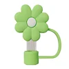 Green/White-Daisy-Soft Rubber