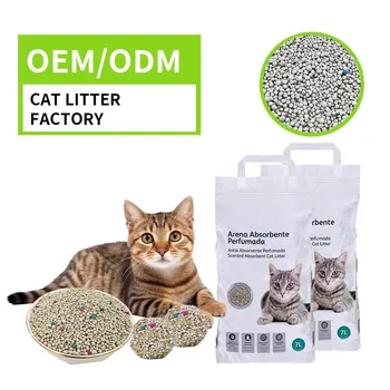 Premium 100% Natural Clumping Bentonite Cat Litter Eco-Friendly Sand Bentonite Litter From Manufacturers