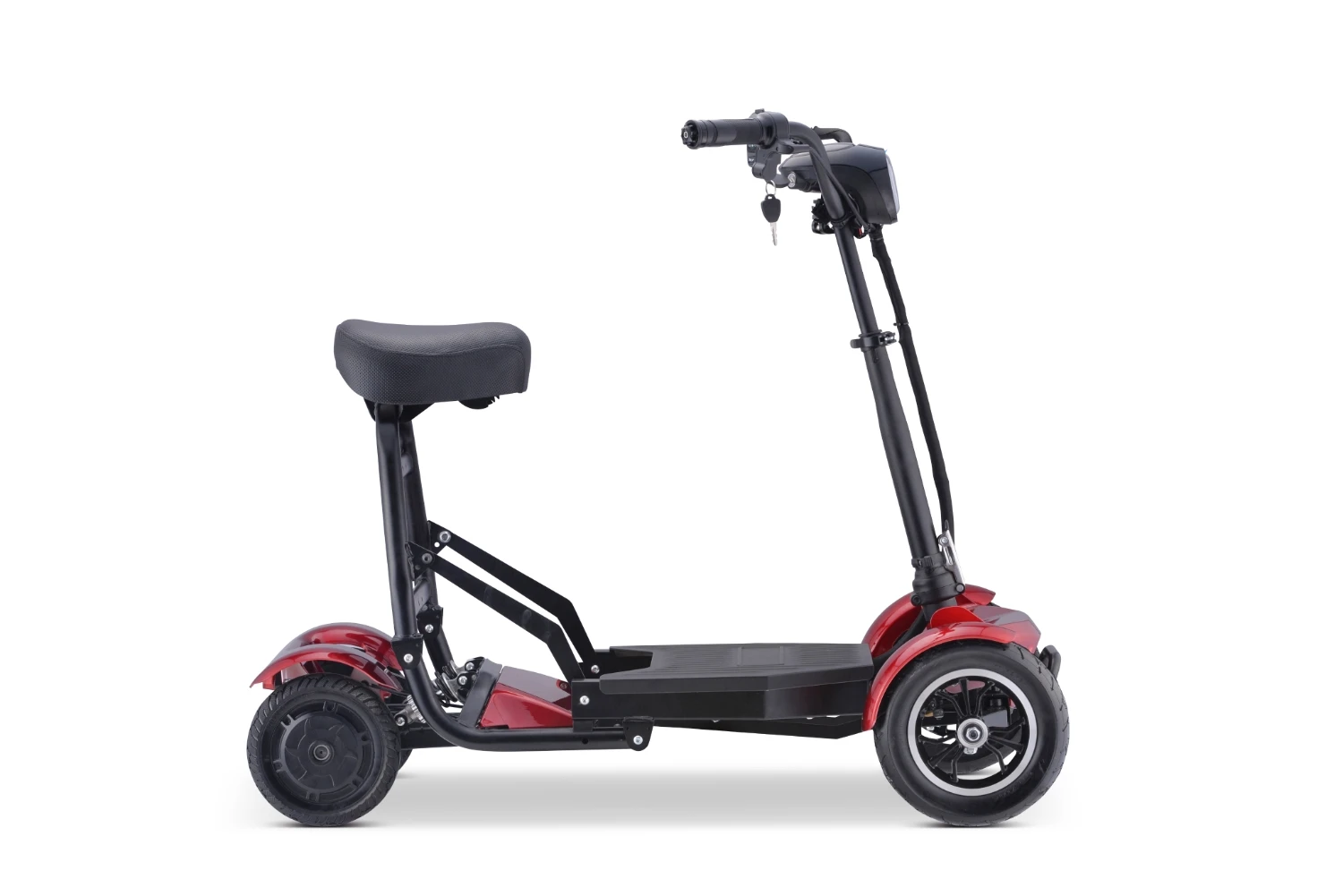 Elderly Electric Scooter Disabled Handicapped Travel 4 Wheels Folding