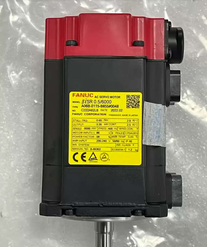 Cnc Japan Original Plc Fanuc Servo Motor A06b-0115-b855#0048 - Buy A06b ...