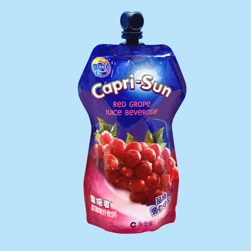 BPA Free Refillable Customized Packaging Bag Pouches Stand up Spout Recycled Plastic Liquid Pouch with Spout