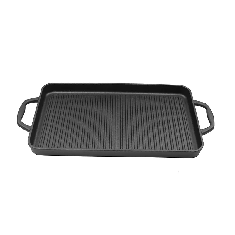 Wholesale Cast Iron Rectangular Grill Pan, Cast Iron Rectangular Griddle, Cast  Iron Rectangular Pan