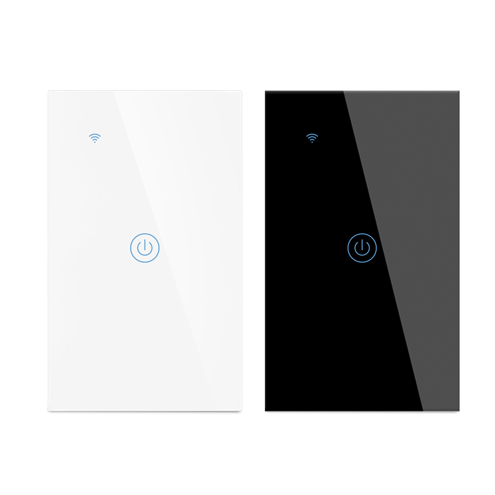 Американский стандарт Smart Life 1 комплект сенсорный выключатель света с дистанционным управлением Wi-Fi выключатель света работает с Google home Alexa IFTTT