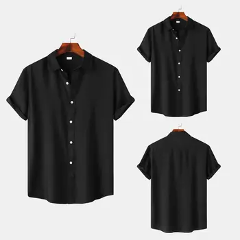 cotton plain shirt summer mens hawaiian shirts high quality custom men shirts wholesale