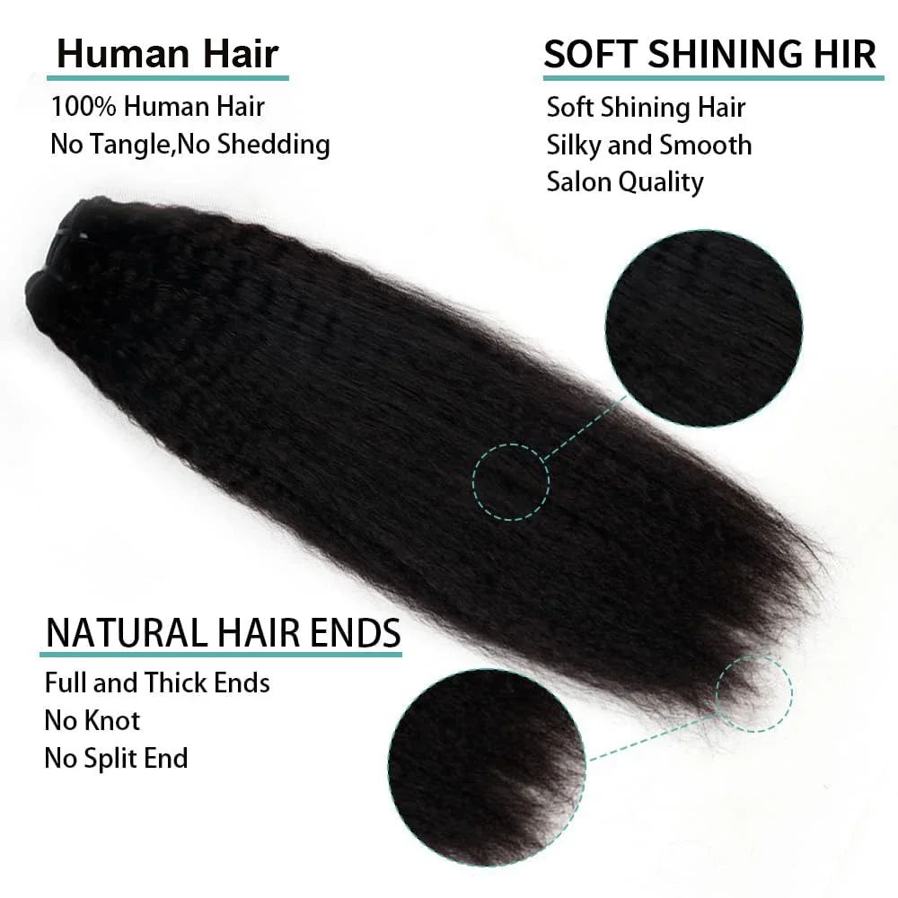 Kinky Straight Tape In Echthaar-Extensions, Hautschuss, selbstklebend, unsichtbar, brasilianisches Echthaar, natürlich, 16–26_voghion.com