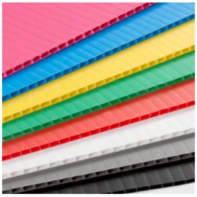 8mm 10mm 12mm Core Flute Board  Coreflute Sheet