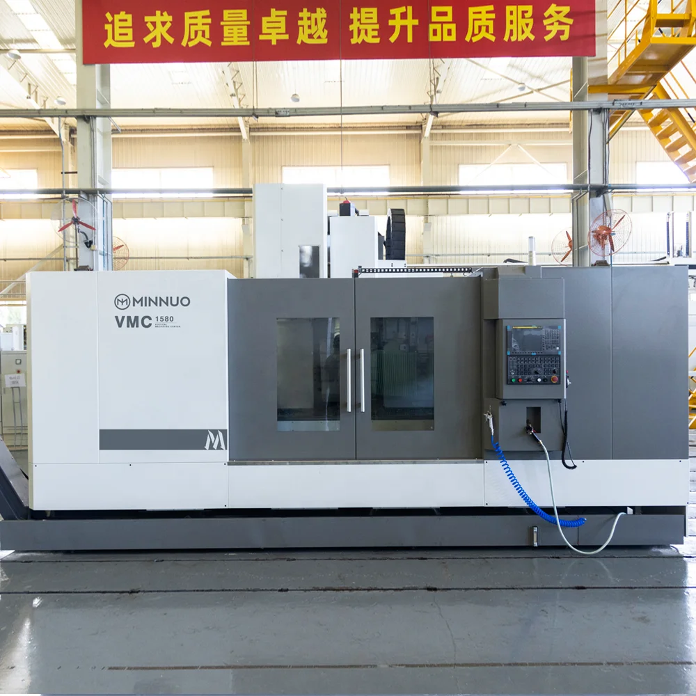 New Vertical CNC Milling Machine with Heavy Duty Capacity Single Spindles and Reliable Motor Engine Gear Bearing