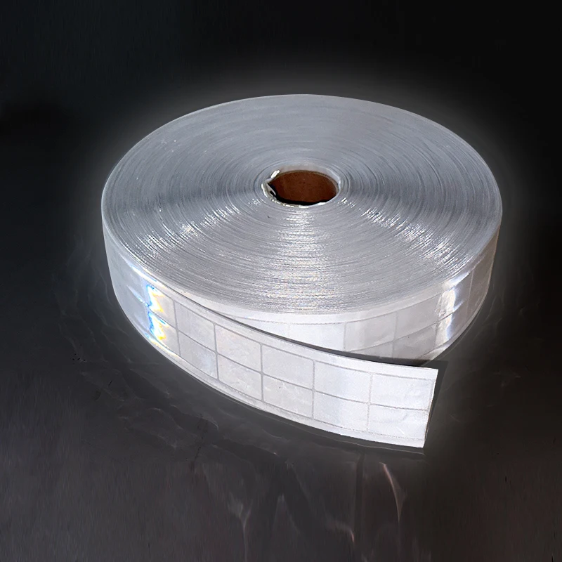 PVC Micro Prismatic Reflective Tape fluorescent colors clear bright reflective sheeting solas pvc reflective diamond grade tape