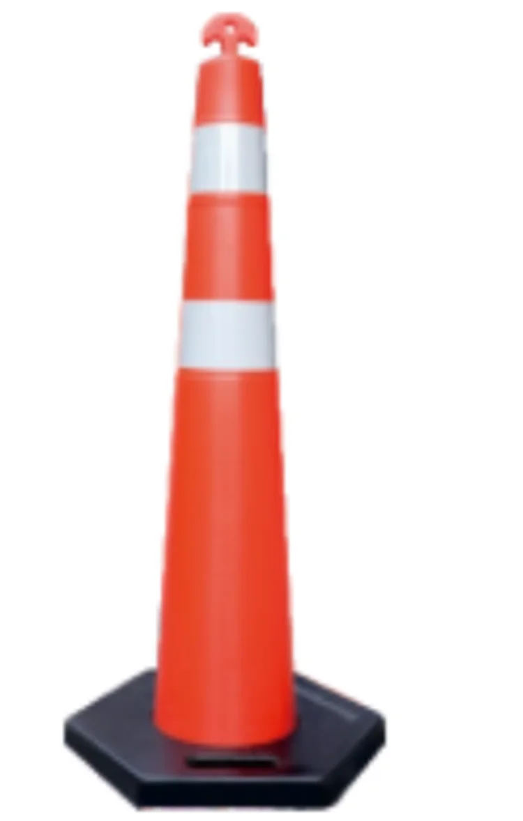 Reflective Road Marker Posts T-TOP Traffic warning Delineator Post Stack Cone Bollard