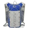 Azul real - mochila + bolsa de agua blanda blanca de 1,5l
