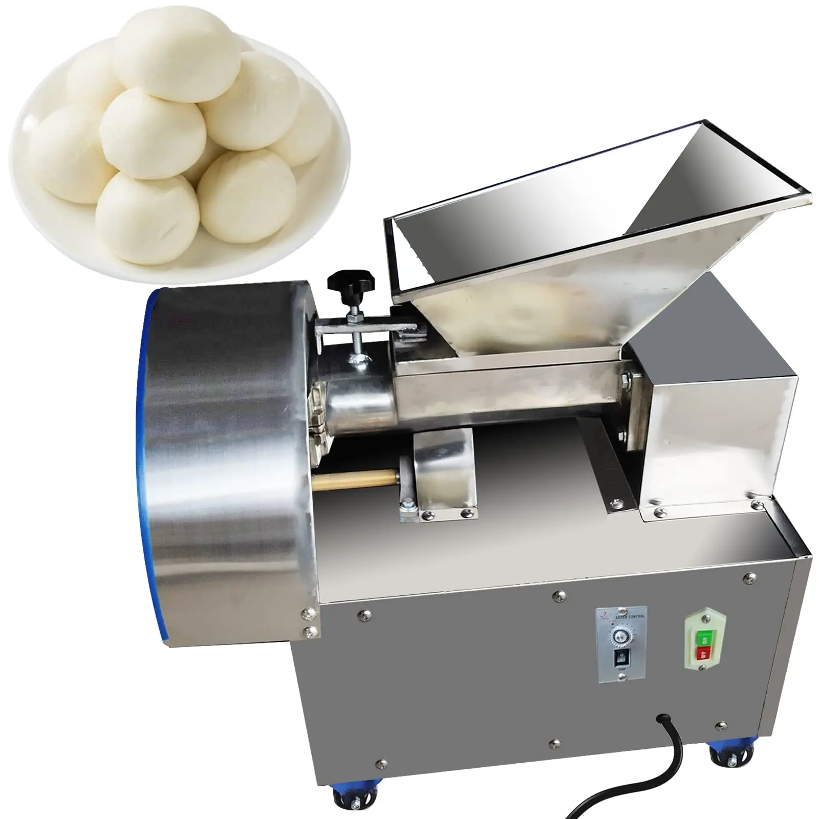 product pizza dough divider rounder machine chapati roller dough cutting machine maker dough ball divider machine-10