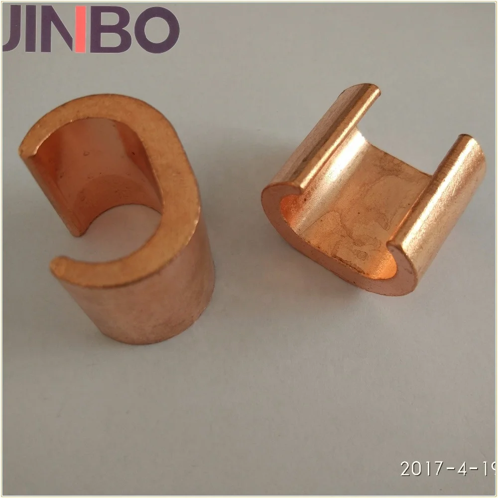 Heavy Duty Earthing Grounding C Type Wire Connection Clamp Electric Copper Cable Clamps