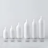 White lotion pump bottle